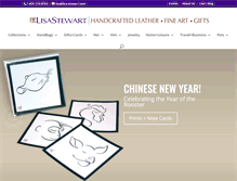 Tablet Screenshot of lisa-stewart.com